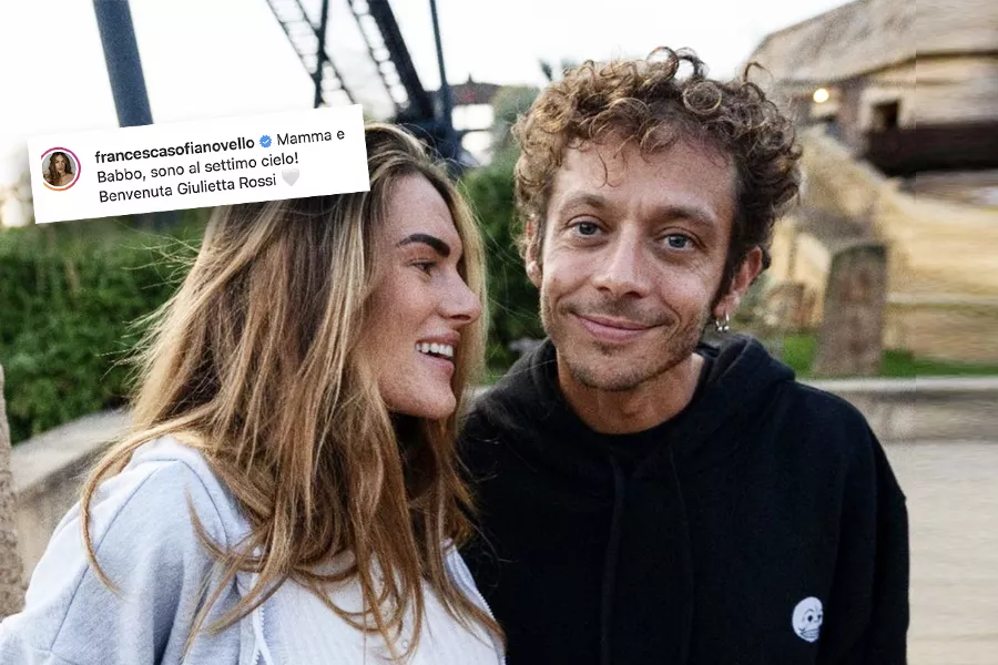 Valentino Rossi, il Dottore è felicissimo: è diventato papà di una femminuccia, che si chiama Giulietta!