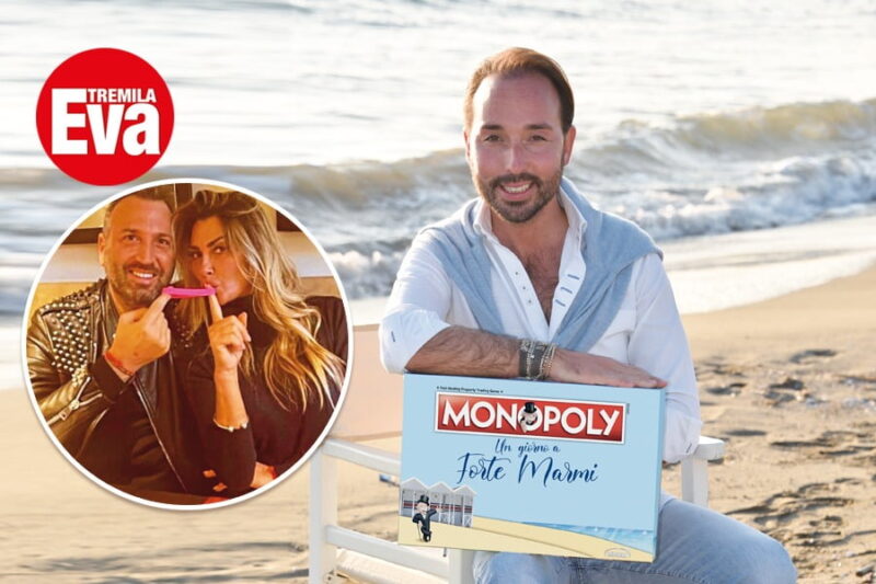 Simone Molinari, dal Monopoly ‘Un giorno a Forte dei Marmi’ alla beneficenza Michael Rothling, capo della multinazionale di giocattoli Dimian