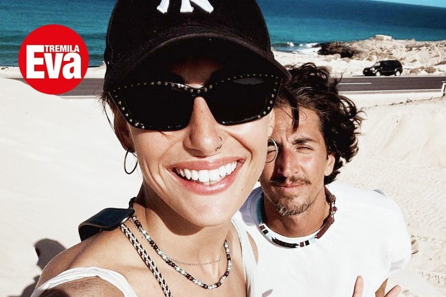 Giulia Pauselli incinta, a Formentera fa la prova costume col pancione. Giulia Pauselli incinta con Marcello Sacchetta