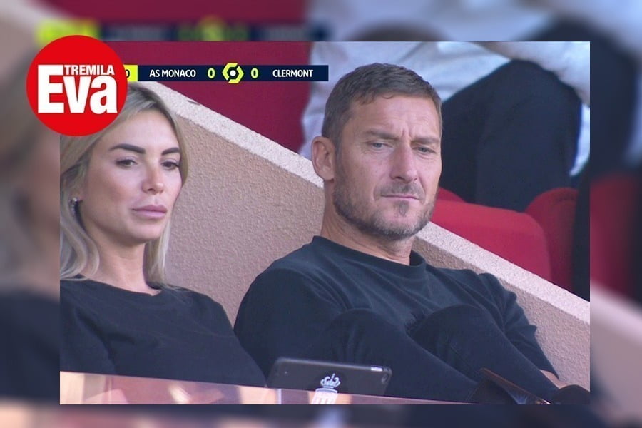 Totti e Noemi non si nascondono più, la coppia si fa vedere in pubblico senza paura Totti e Noemi a Montecarlo