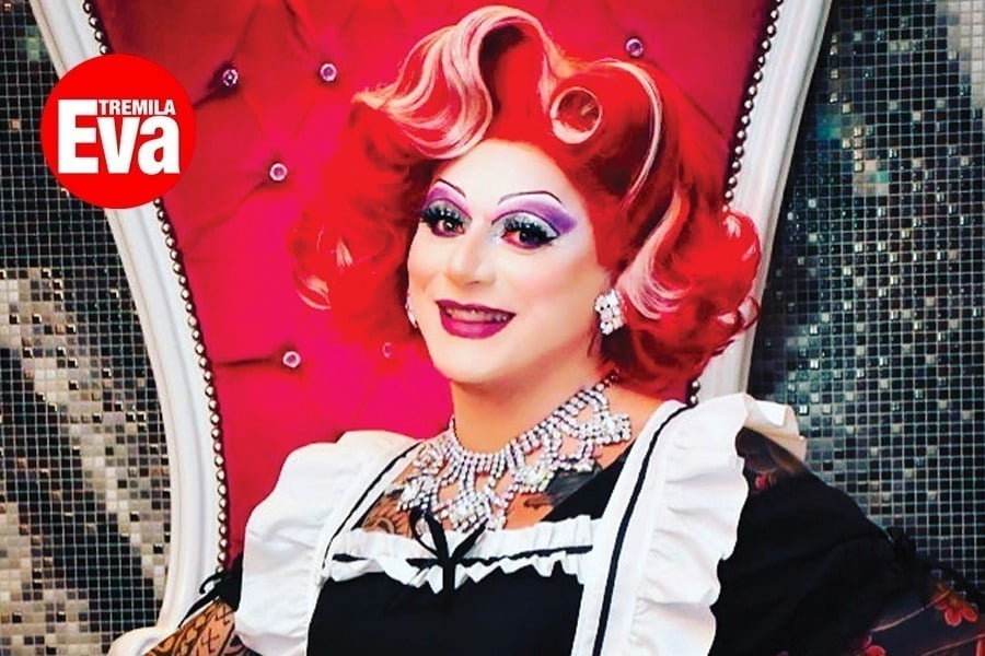 Madame Lunà, di giorno geometra e di notte drag queen Madame Luna