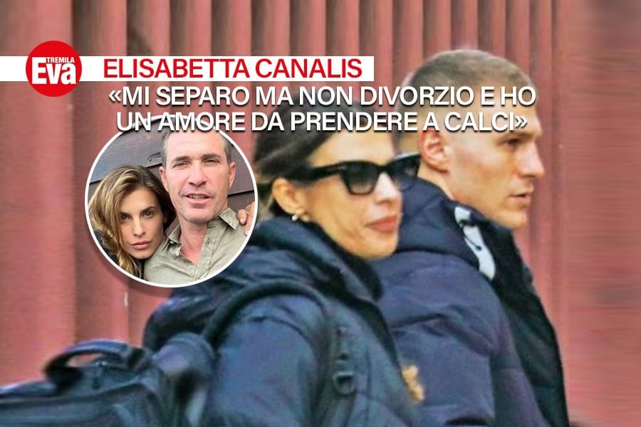 elisabetta canalis parla per la prima volta separata ma non divorziata vivo un nuovo amore in punta di piedi