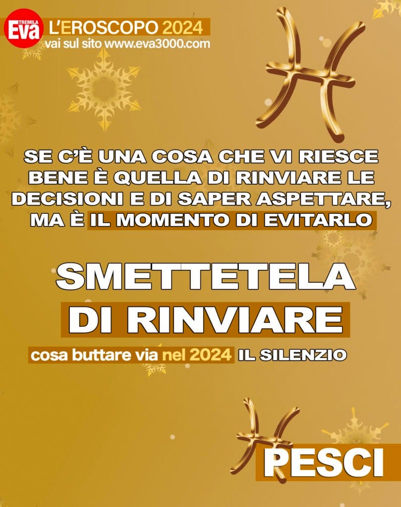L'oroscopo del 2024 segno per segno: e le stelle... non stanno più a guardare! 12 pesci