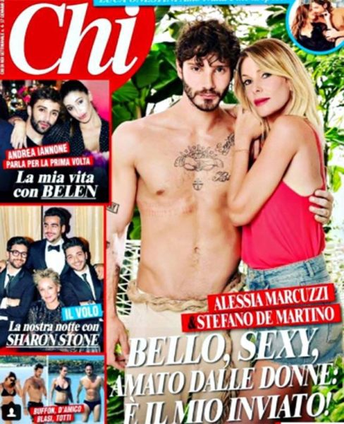La bomba su Stefano De Martino e Alessia Marcuzzi è scoppiata: il flirt segretissimo è del 2018? la copertina di chi del 218 con stefano de martino e alessia marcuzzi protagonisti
