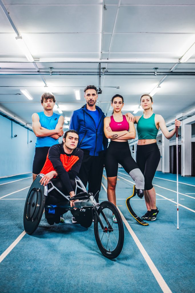 oltre a raoul bova, la serie tv ha come protagonisti veri atleti paralimpici