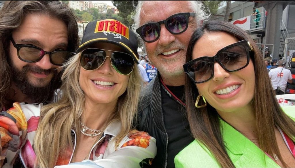 oggi heidi klum è molto vicina all'ex flavio briatore e alla sua famiglia