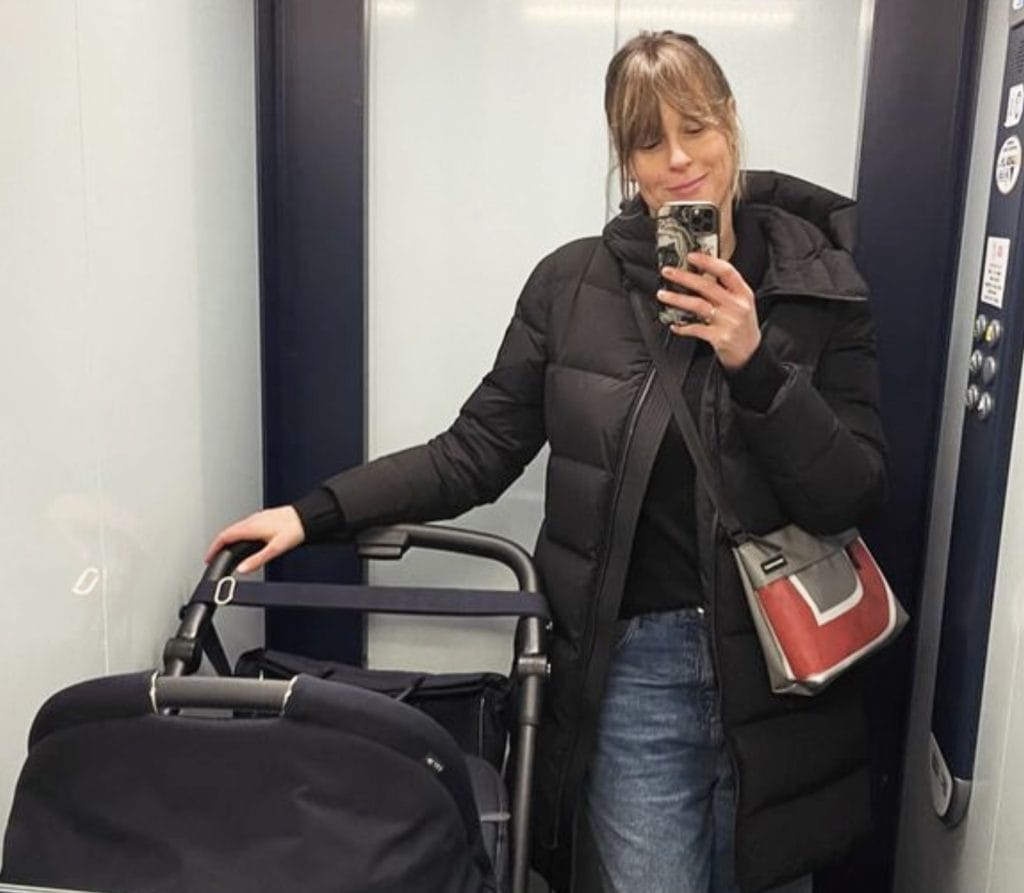 una mini intervista con i follower mentre baby matilde dorme