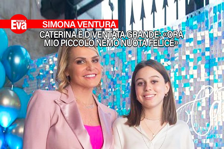 la dolce dedica di mamma simona ventura alla figlia caterina
