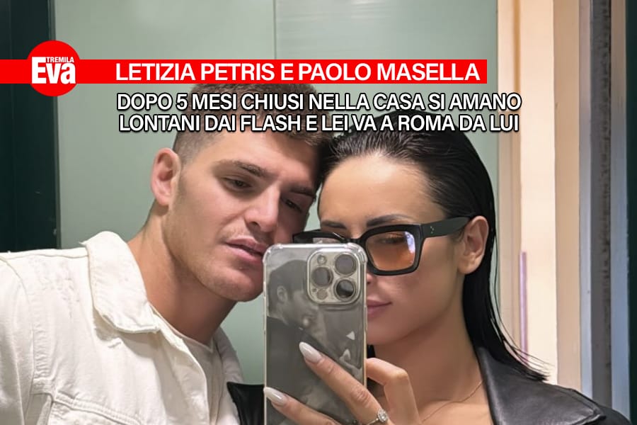 Letizia Petris e Paolo Masella si amano fuori dal Grande Fratello. Lei ha dormito per la prima volta a casa di Paolo e dopo 5 mesi passati insieme 24 ore su 24 non lo vuole lasciare più: «Lo vedo nella mia vita per sempre». letizia petris e paolo masella si amano fuori dal grande fratello lei ha dormito per la prima volta a casa di paolo e dopo 5 mesi passati insieme 24 ore su 24 non lo vuole lasciare piu lo vedo