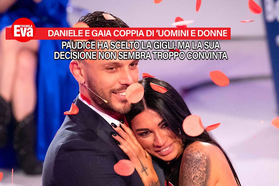 Daniele Paudice fa la sua scelta a ‘Uomini e Donne’ ed è già polemica: «mi dispiace Gaia ma ho scelto te, anche se non esco di qui con la fidanzata della mia vita» daniele paudice fa la sua scelta a uomini e donne ed e gia polemica mi dispiace gaia ma ho scelto te anche se non esco di qui con la fidanzata della mia vita