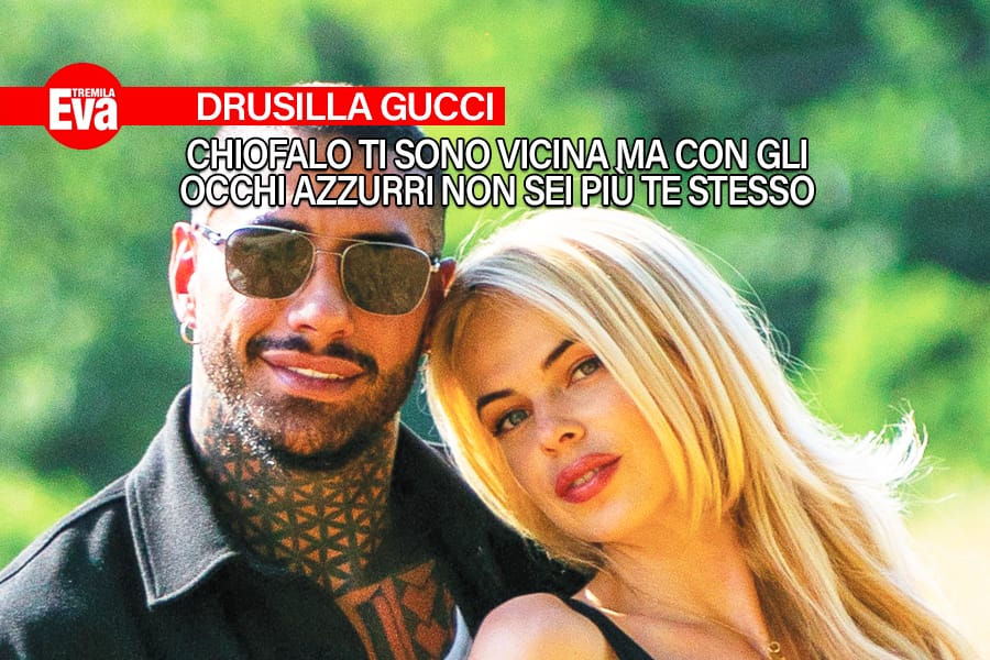 drusilla gucci perdona chiofalo ma cosi non lo riconosce piu
