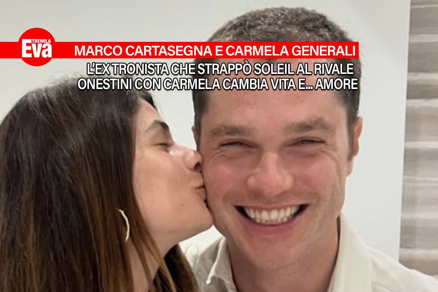 Marco Cartasegna e Carmela Generali, una storia nata in sordina che diventa sempre più importante. L’ex tronista ha dimenticato il passato e sogna di metter su famiglia marco cartasegna e carmela generali una storia nata in sordina che diventa sempre piu importante lex tronista ha dimenticato il passato e sogna di metter su famiglia