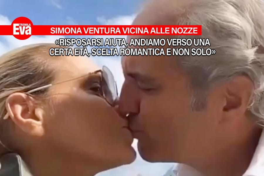 Simona Ventura sta meglio ed è pronta ad andare all’altare con Giovanni Terzi: «risposarsi aiuta, una scelta romantica ma andiamo verso una certa età» simona ventura sta meglio ed e pronta ad andare allaltare con giovanni terzi risposarsi aiuta una scelta romantica ma andiamo verso una certa eta