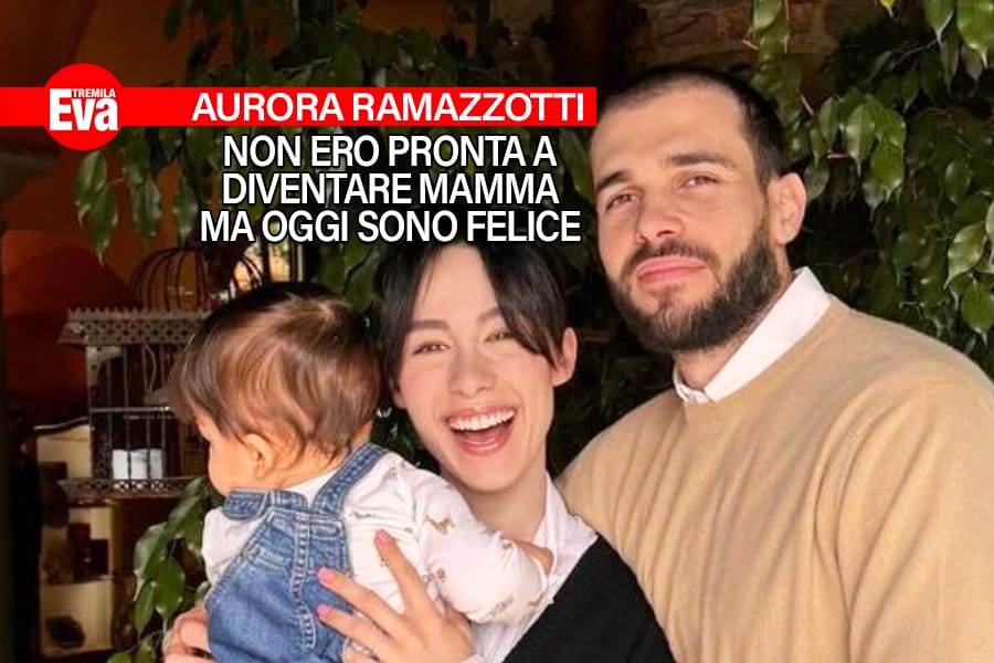 aurora ramazzotti che fatica diventare mamma ma sono felice