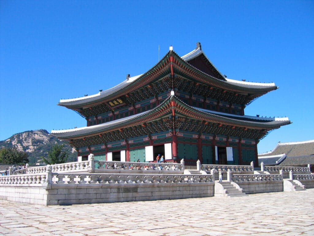 il palazzo reale di gyeongbokgung