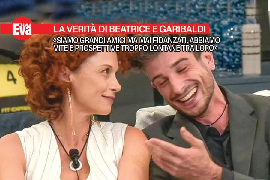 La verità di Beatrice Luzzi e Giuseppe Garibaldi: «Tra noi c’è un rapporto di grande supporto e affetto, ma non siamo fidanzati, abbiamo prospettive di vita troppo diverse» la verità di beatrice luzzi e giuseppe garibaldi