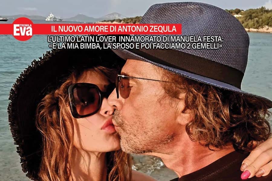 Antonio Zequila, l’ultimo ‘latin lover’ si è innamorato di Manuela Festa: «Con lei mi sento invincibile, non vedo l’ora di sposarla e di fare due gemelli» manuela festa e il nuovo grande amore di antonio zequila