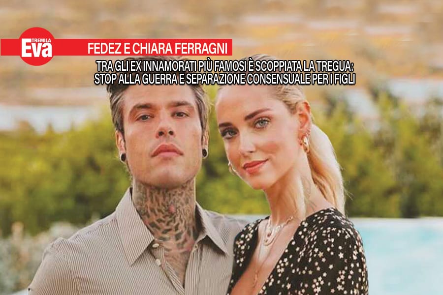 chiara ferragni e fedez finalmente e arrivata la tregua