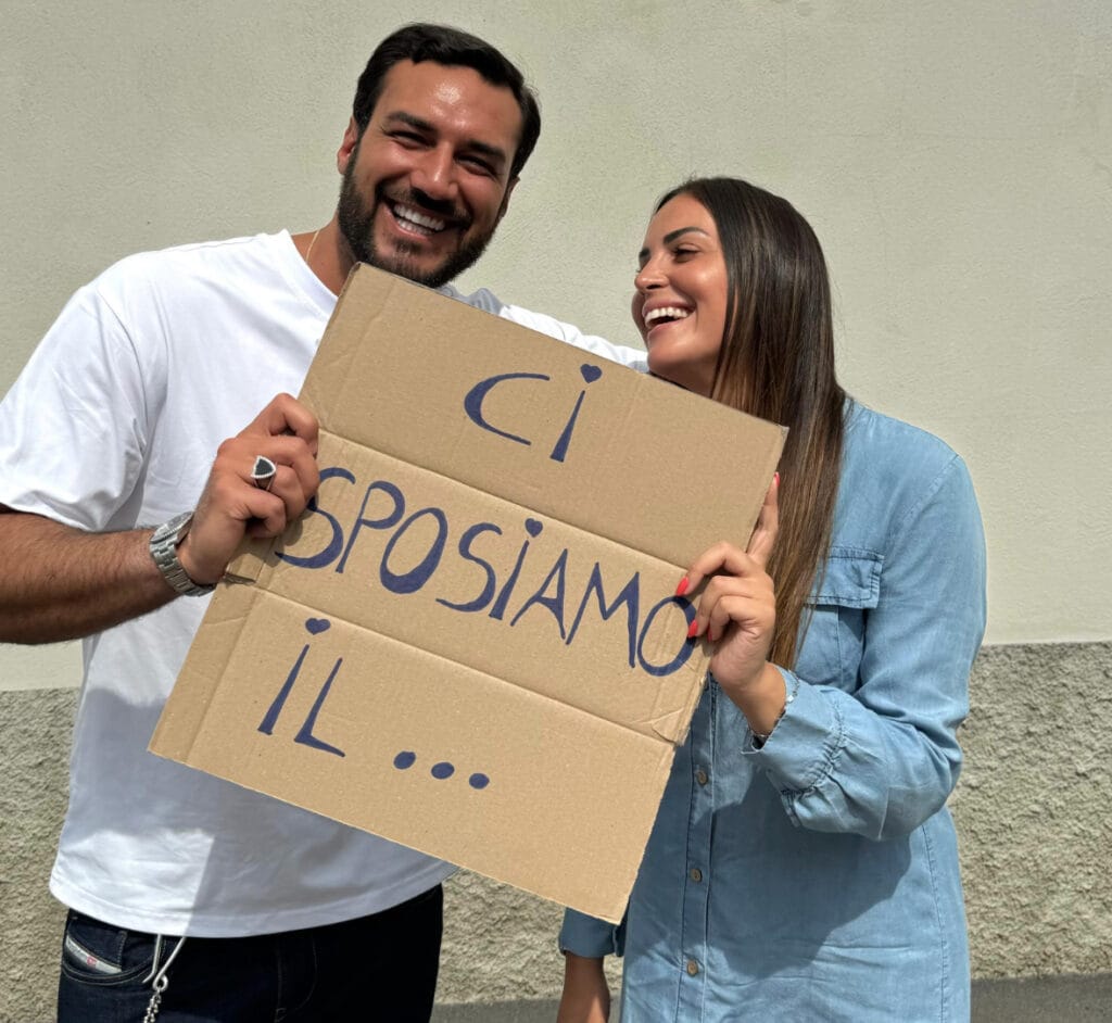 Claudia Dionigi e Lorenzo Riccardi, nozze al' freddo' il 30 novembre a Nola, poi il desiderio di allargare la famiglia: «Claudia vorrebbe una sorellina per Maria Vittoria, io di figlie ne vorrei tre» rivela il tronista claudia dionigi e lorenzo riccardi nozze