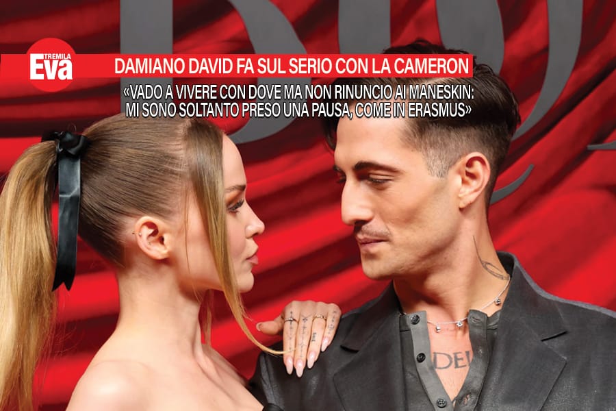 damiano david lontano dai maneskin va a vivere con dove