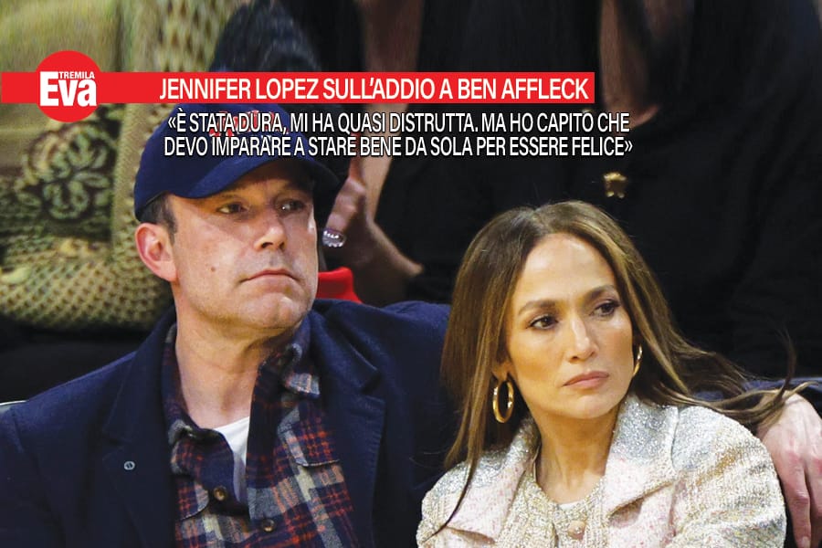 Jennifer Lopez parla per la prima volta della fine della storia con Ben Affleck: «Mi sono sentita sola, spaventata, ma queste cose non ti uccidono. E ho capito che per stare bene è meglio da sola» jennifer lopez parla della fine della storia con ben affleck