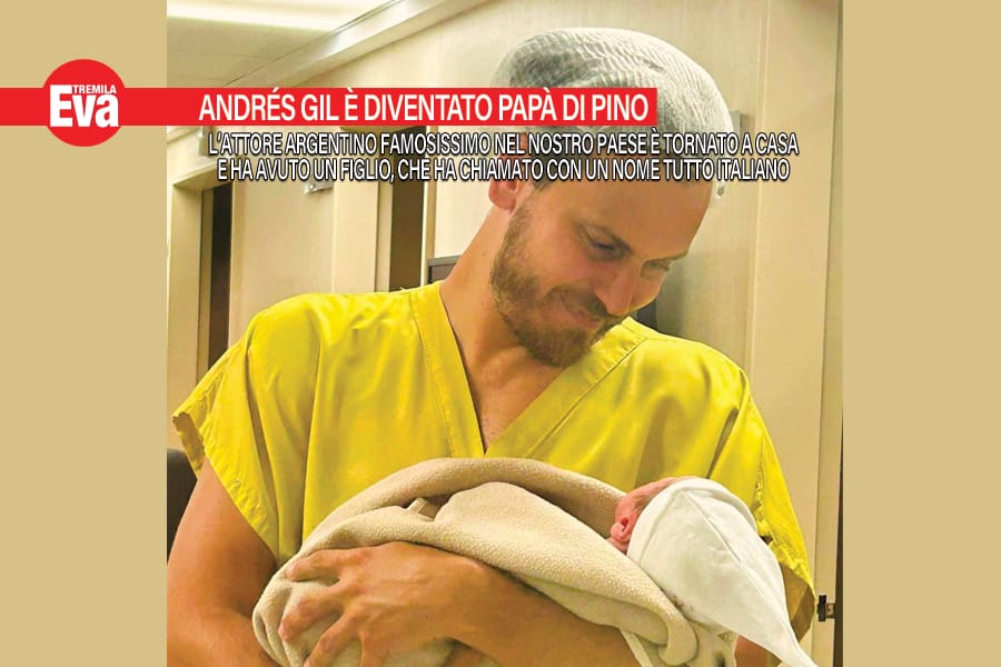 andres gil e diventato papa e ha chiamato suo figlio pino
