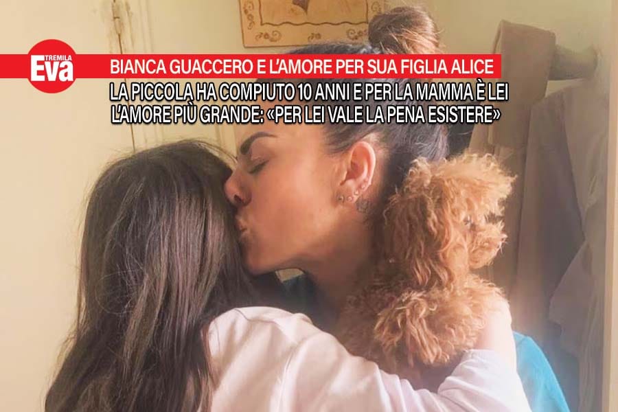 e sua figlia alice lamore piu grande di bianca guaccero