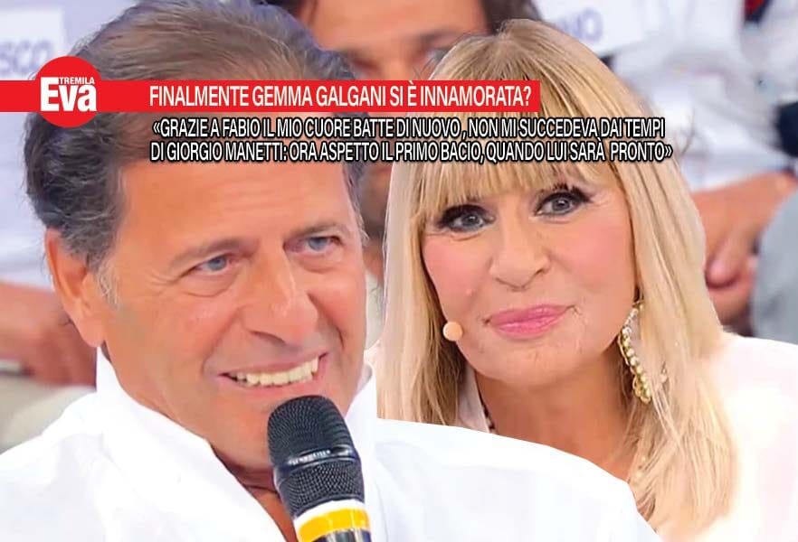 gemma galgani fabio ha stregato la dama con lui mi batte forte il cuore spero che presto i petali di uomini e donne scendano anche per mee