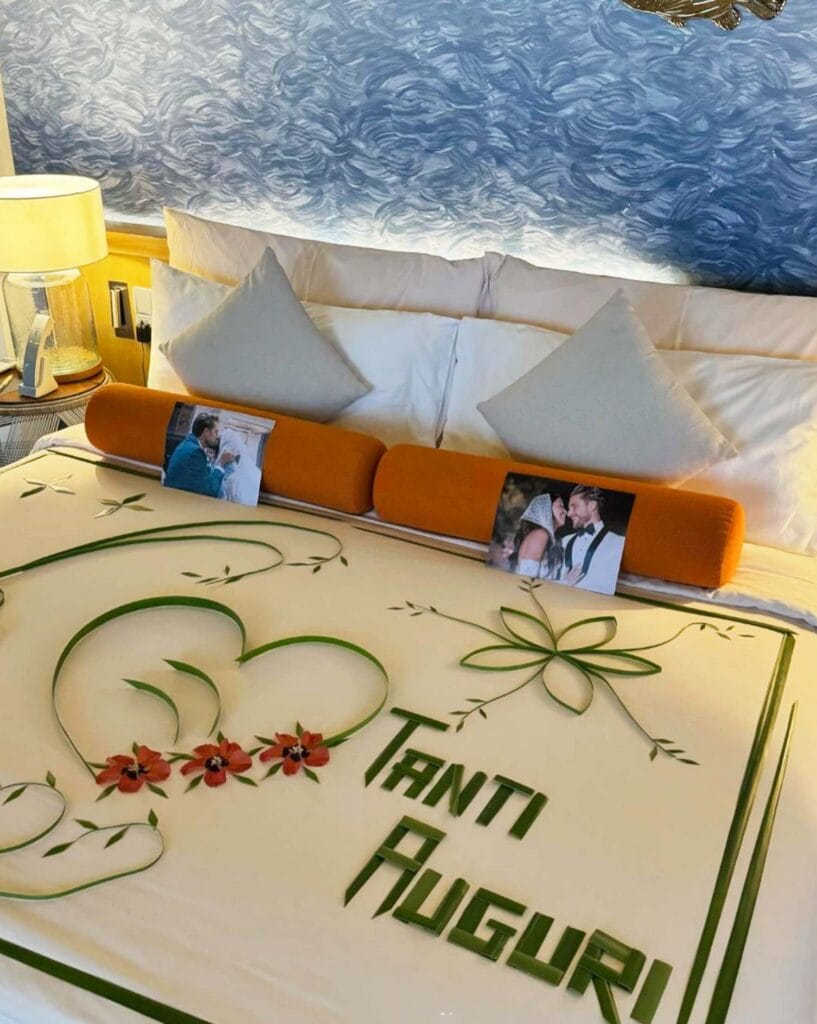 gli sposi hanno trovato ovunque un'accoglienza degna della loro luna di miele