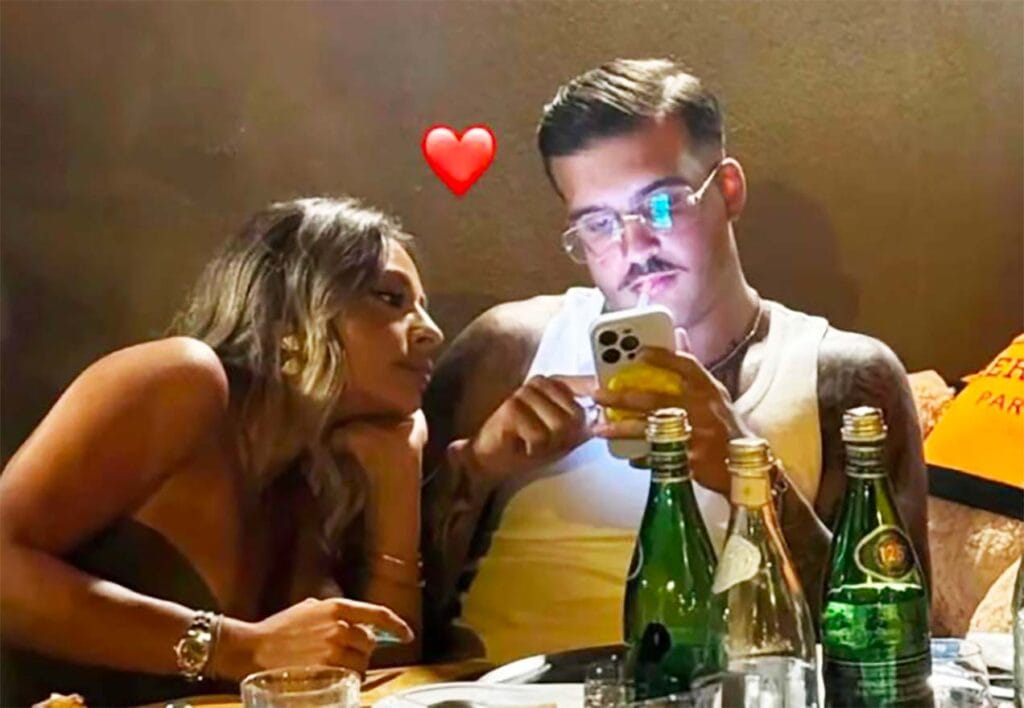 la storia tra geolier e la romana chiara frattesi è nata in sordina diventando ogni giorno più importante