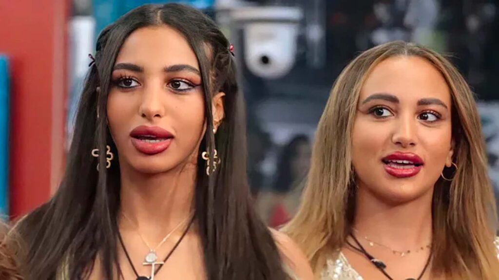 lulù e clarissa selassie ai tempi del grande fratello vip, nell'anno 2022