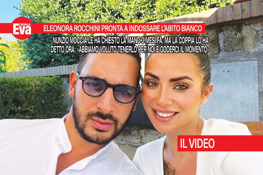 Eleonora Rocchini ha detto di sì a Nunzio Moccia. La proposta tre mesi fa, ma la coppia è stata zitta fino ad oggi e lui è felicissimo: «Ti voglio sposare dal primo giorno che ti ho vista». Riferimento agli ex del passato? VIDEO