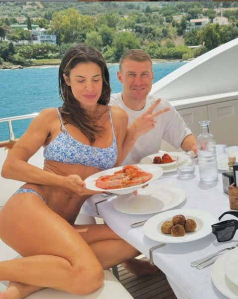 Elisabetta Canalis e Georgian Cimpeanu