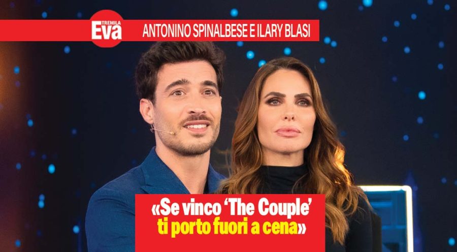 Antonino Spinalbese e Ilary Blasi