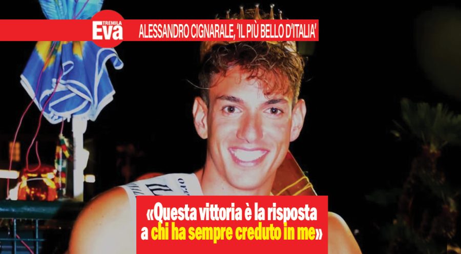 Alessandro Cignarale è 'Il più bello d'Italia 2025'. Vittima di bullismo da ragazzo, ha voluto mandare il suo messaggio: «Questa vittoria è la risposta più grande e profonda per chi ha creduto in me, a cui dico soltanto: grazie!»