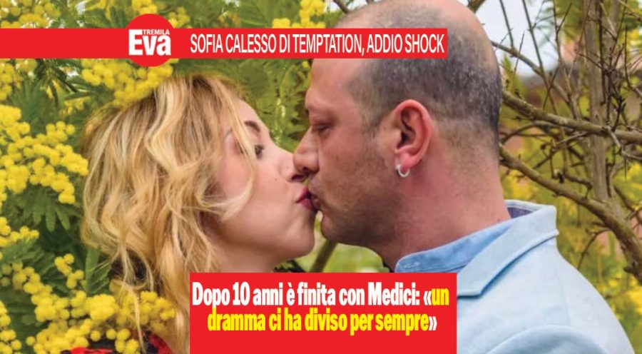 Sofia Calesso e Alessandro Medici si sono lasciati