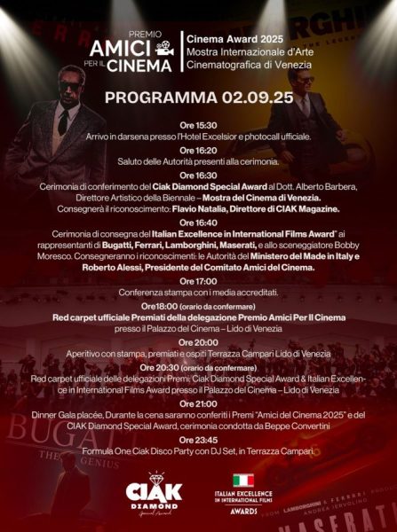 Il programma dell'evento