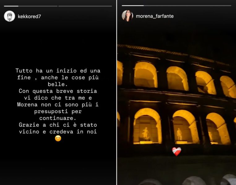 Francesco e Morena, dal Trono Over di U&D all'addio. L'ex Cavaliere rivela: «Non sono adatto a lei, persona fantastica e dolce». E la difende sui social: «Non mi importa passare per uno str**. Basta che stia bene lei e nessuno la attacchi»