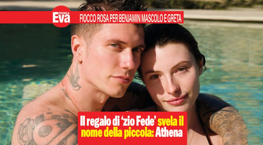 Mascolo e Greta figlia