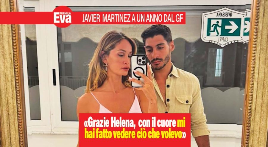 Javier martinez e Helena Prestes