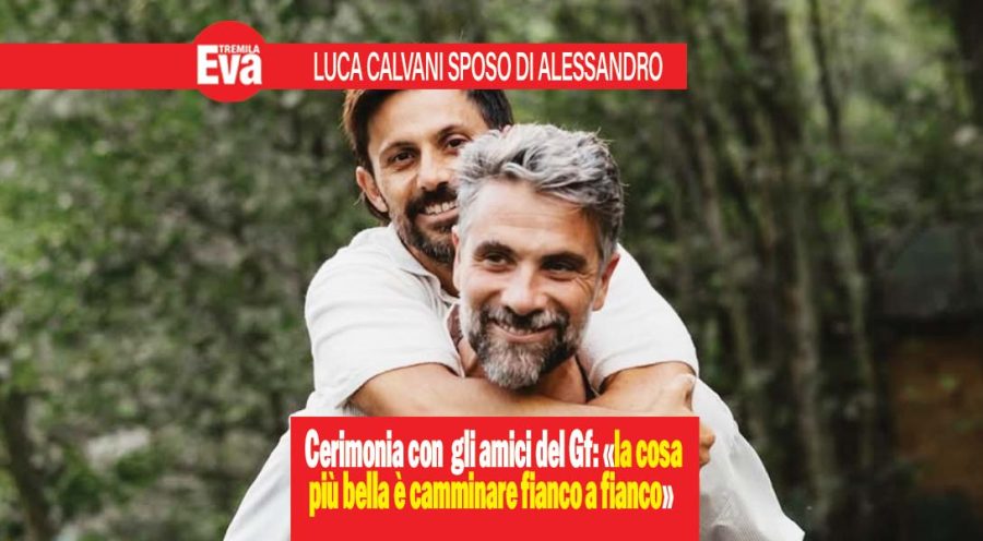 Luca Calvani si è sposato