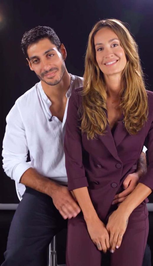 Helena Prestes e Javier Martinez