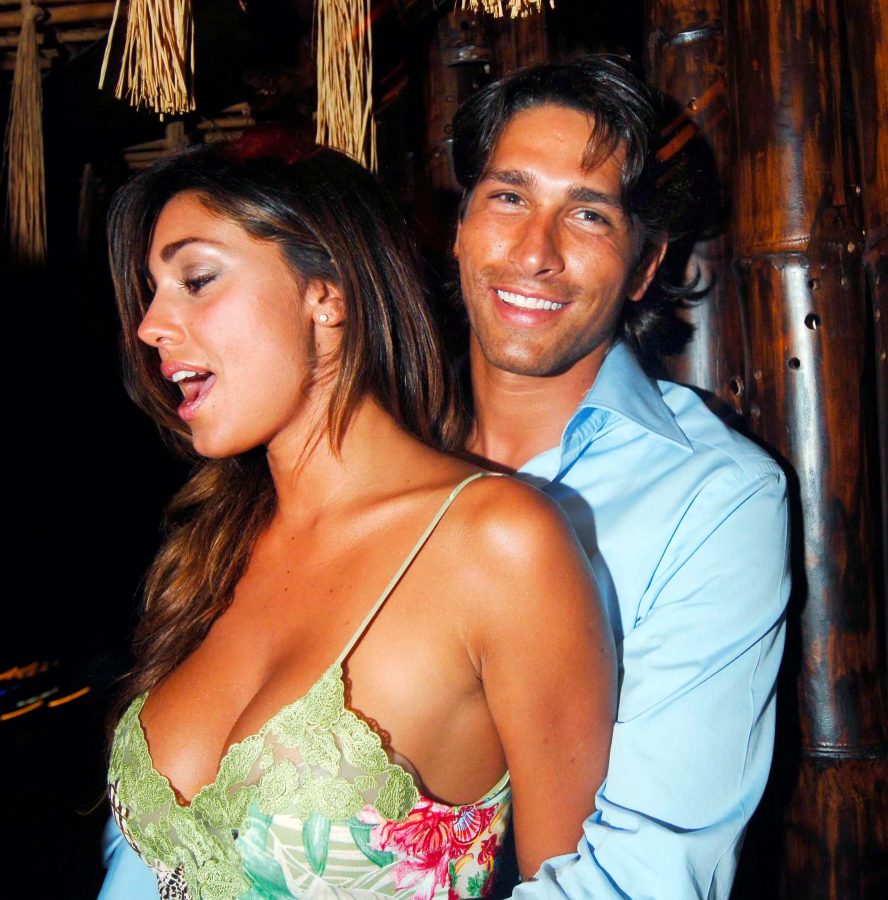 Belen Rodriguez e Marco Borriello
