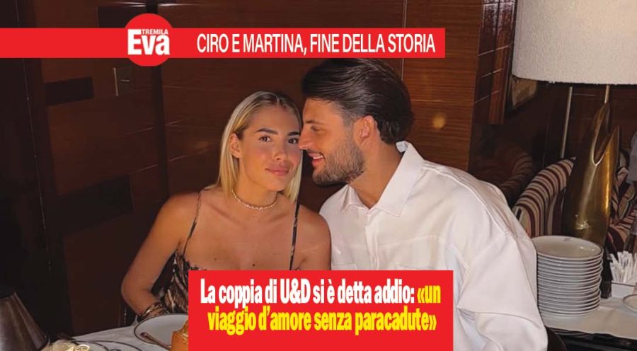 Ciro e Martina addio