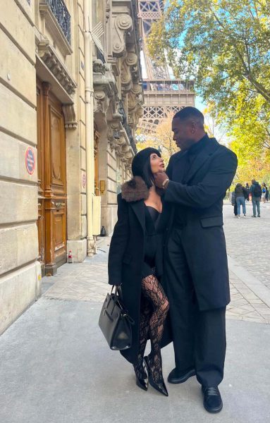 Alfred Ekhator e Marta Capuozzo a Parigi