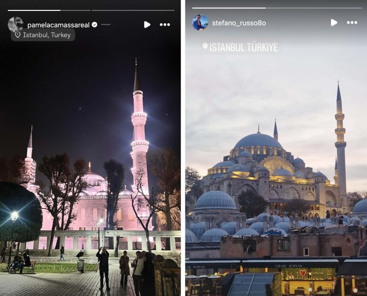 Pamela Camassa esce allo scoperto con la nuova fiamma, viaggio romantico in Turchia insieme a Stefano: «è questo che mi rende felice». E pubblica le prime foto in due Pamela Camassa e Stefano hanno fotografato lo splendore di Istanbul