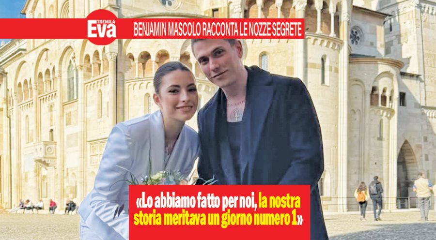 benjamin Mascolo greta nozze
