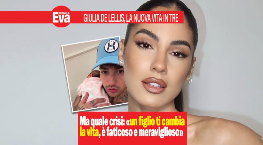 giulia de lellis mamma