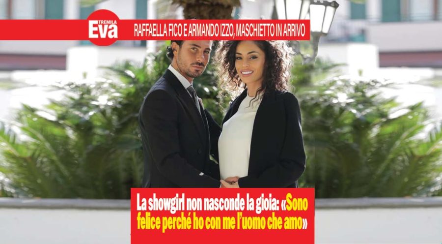 raffaella fico aspetta un maschietto