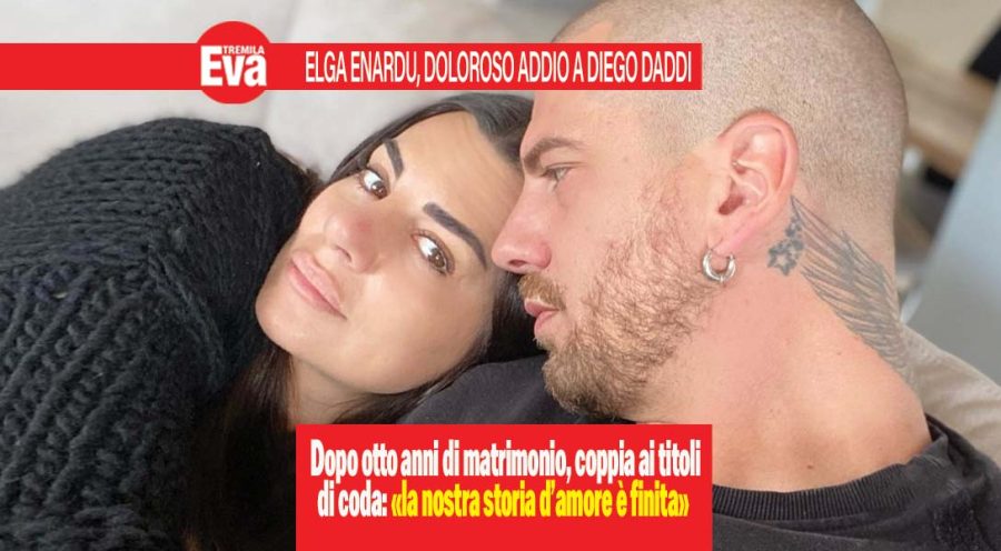 Elga Enardu e Diego Daddi, addio shock dopo 16 anni insieme: «La nostra storia è finita, sto affrontando un momento molto difficile». Crolla il matrimonio nato nello studio di ‘Uomini e Donne’? elga enardu e diego daddi